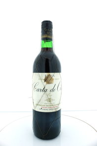 Carta de Oro Tinto 1986