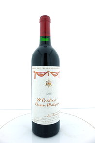 St. Emilion Baron Philipe 1986