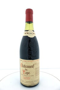 Châteauneuf du Pape Vignoble Abeille 1978