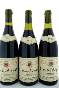 Clos de Vougeot Grand Cru 1989