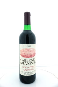 Cabernet Sauvignon North Coast California 1986