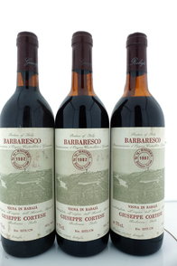 Barbaresco Rabajà 1982