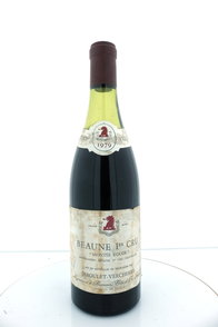 Beaune 1er Cru Montée Rouge 1979